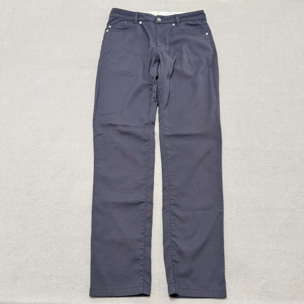 Outlier Slim Dungarees Men 30 Gray Blue Workcloth Schoeller Canvas Tech Pants